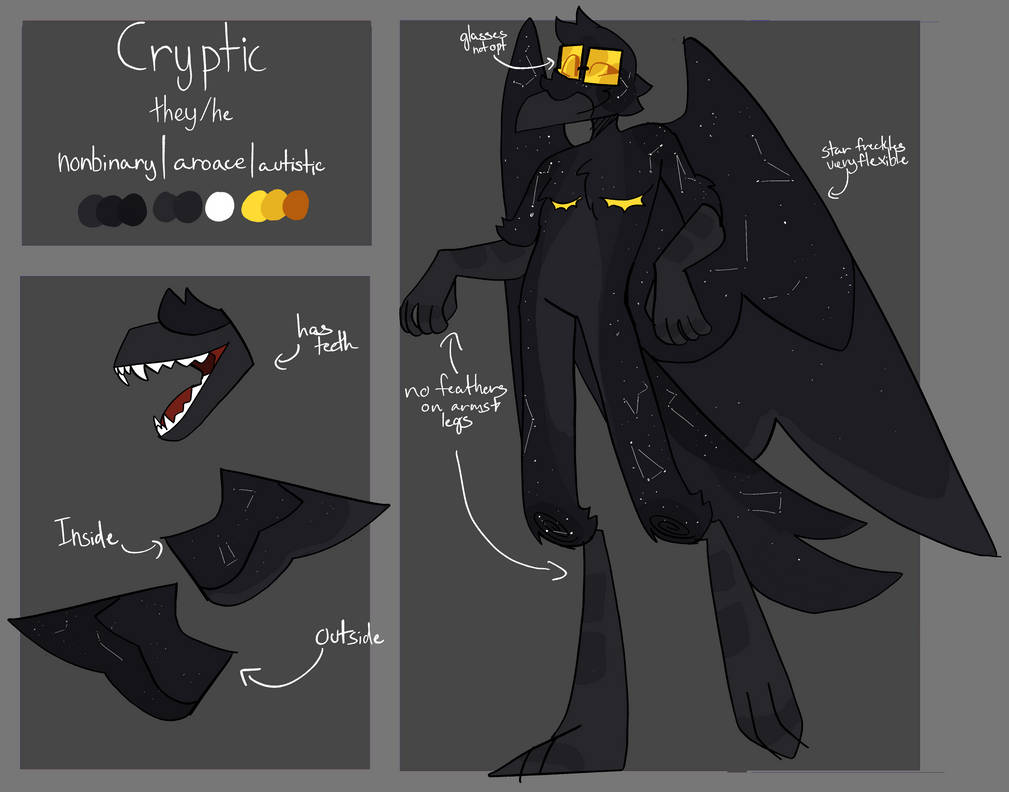 Cryptic Note Dnd Cryptic ref sheet by CarriionComfort on DeviantArt