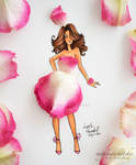 Pink Petal Bubble Dress