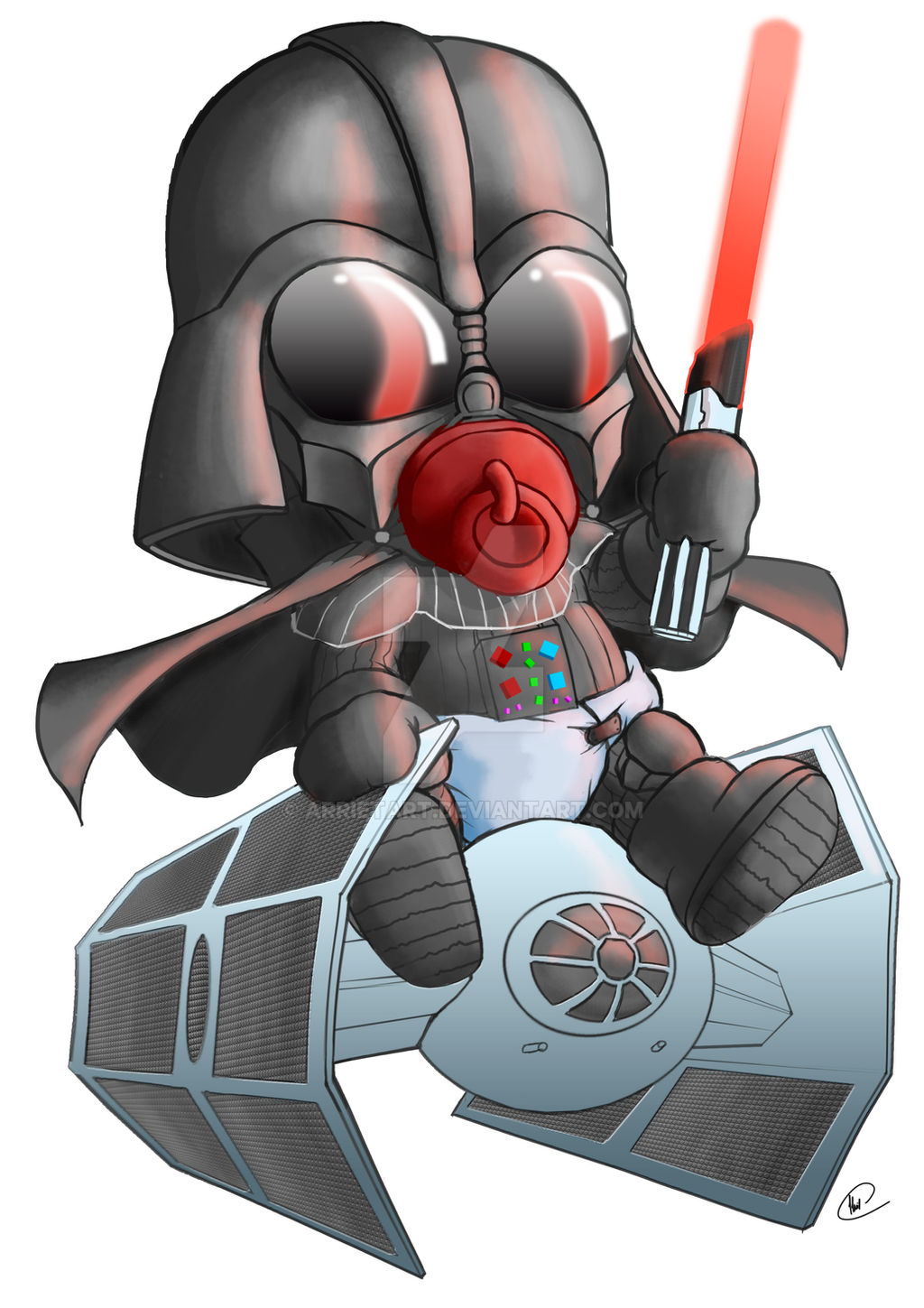 Commission Darth Vader Baby By Arrietart On Deviantart Commission Darth Vader Baby By Arrietart On Deviantart