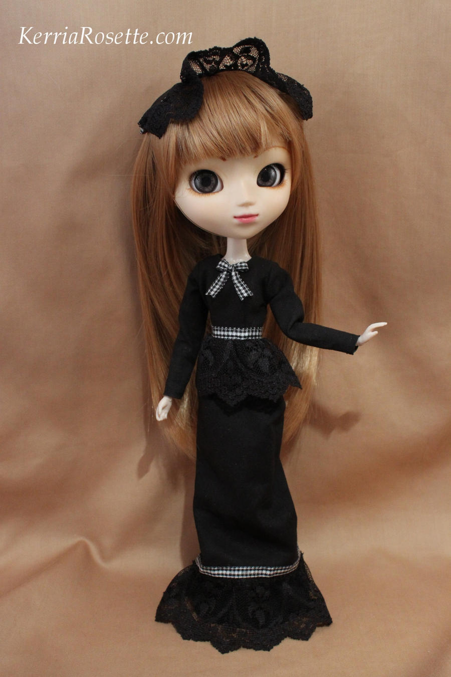 Victorian Mourning Dress 1