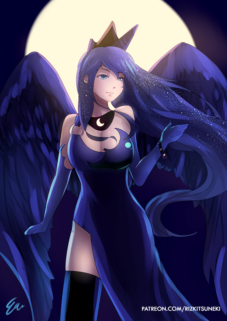 Humanized Princess Luna