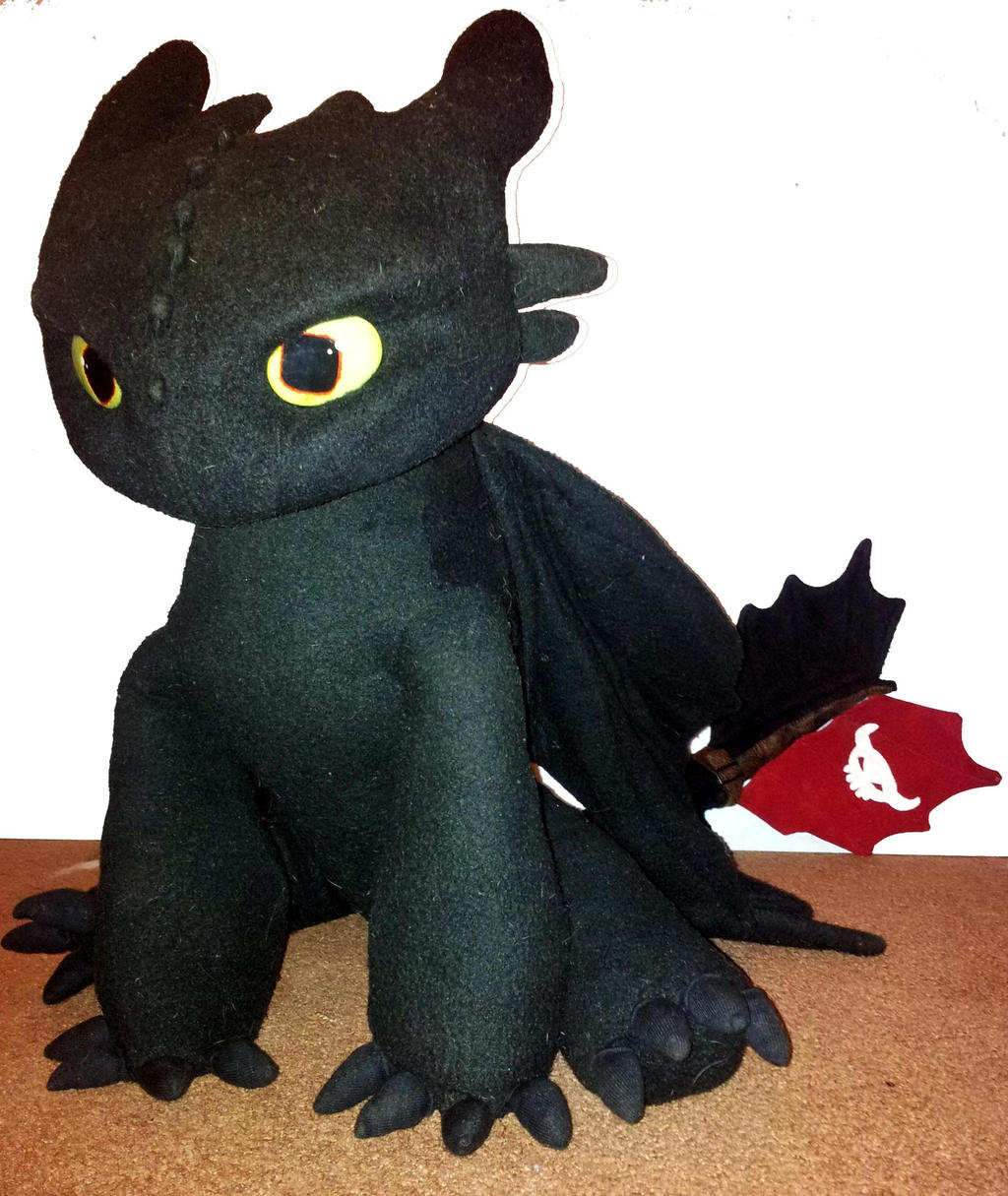 Toothless plush 3 by Dragonpawclaws on DeviantArt