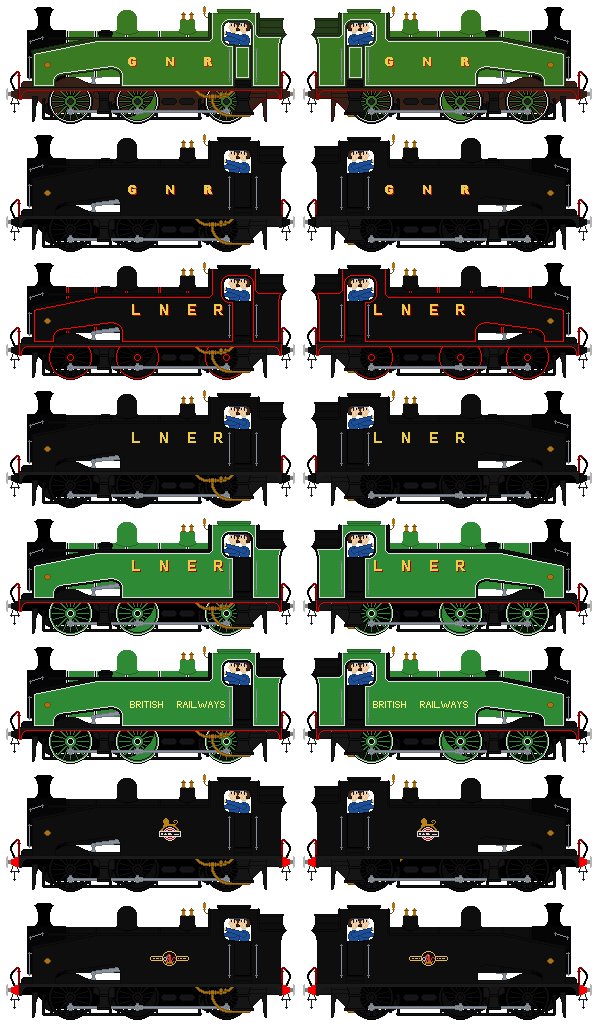 Enginebase Sprite Lner LNER J50 base by BaconOverlord582 on DeviantArt