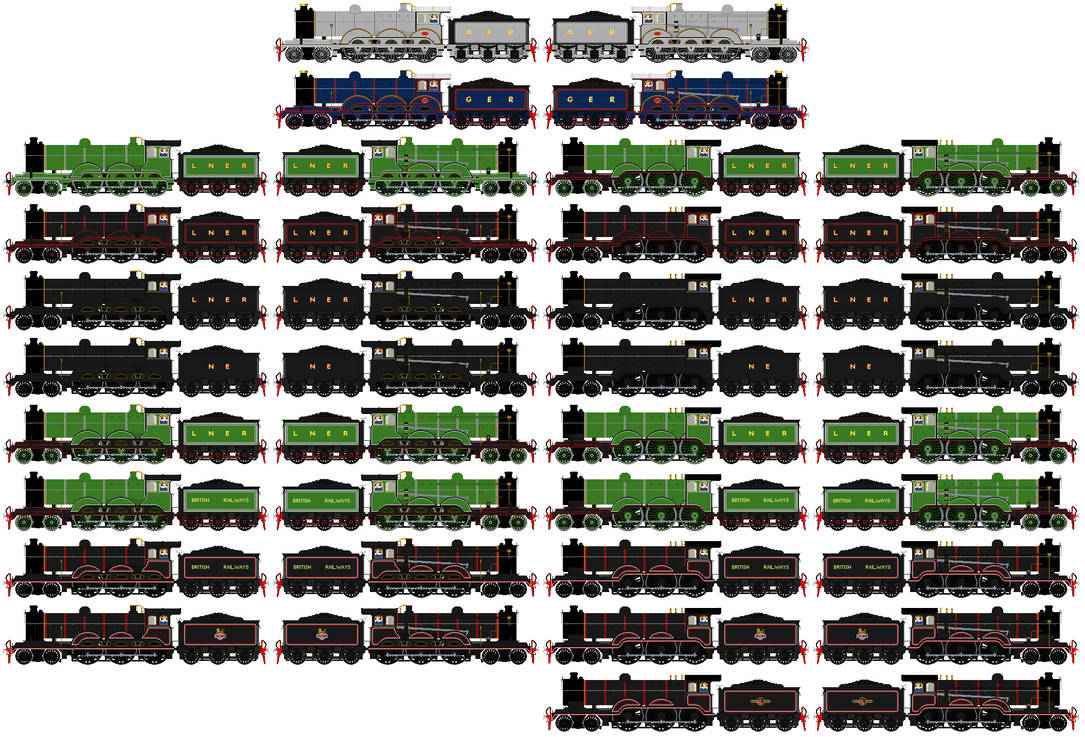 Lner O2 Class Deviantart LNER B12 base V2 by BaconOverlord582 on DeviantArt