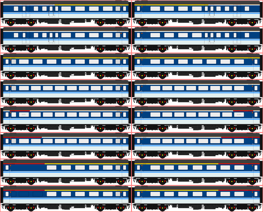 Mk2 Train Layout Regional Rail Mk2D's by Jointline-Studios on DeviantArt