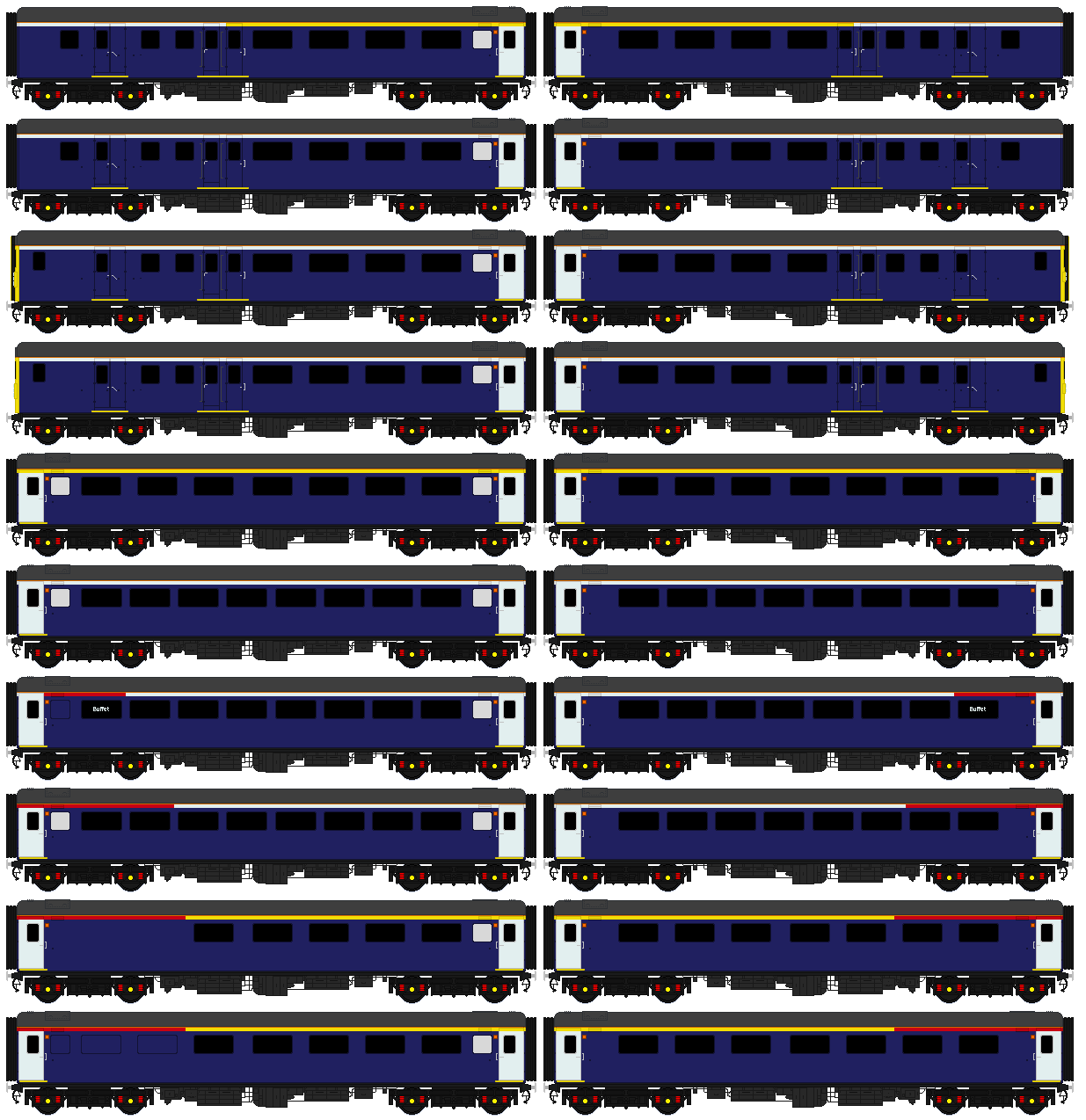Mk2 Train Layout First Group Blue Mk2D's by BaconOverlord582 on DeviantArt