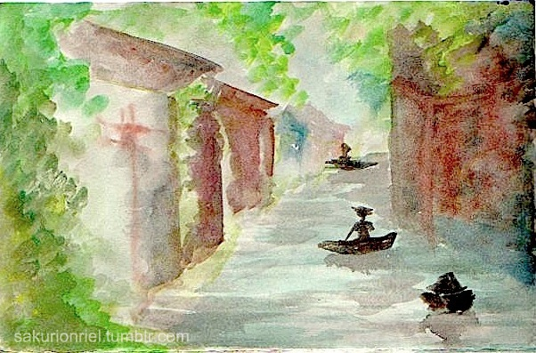 Watercolour Scene