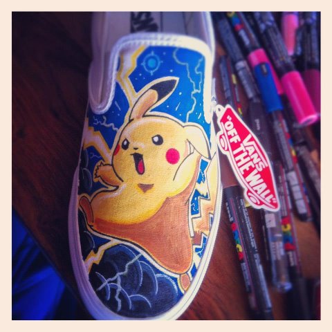 Pokemon Pikachu Vans