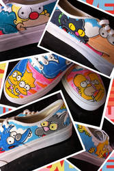 Simpsons Vans