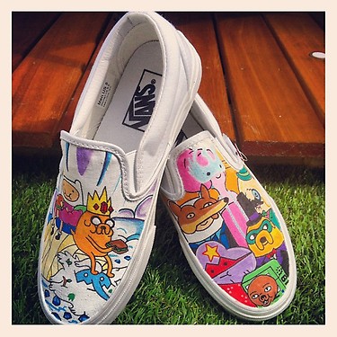 Adventure Time Vans The Creeps