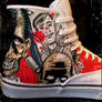 The Walking Dead Hi Top Custom Vans