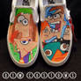 Phineas and Ferb Custom Vans