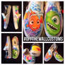 Pixar Custom vans