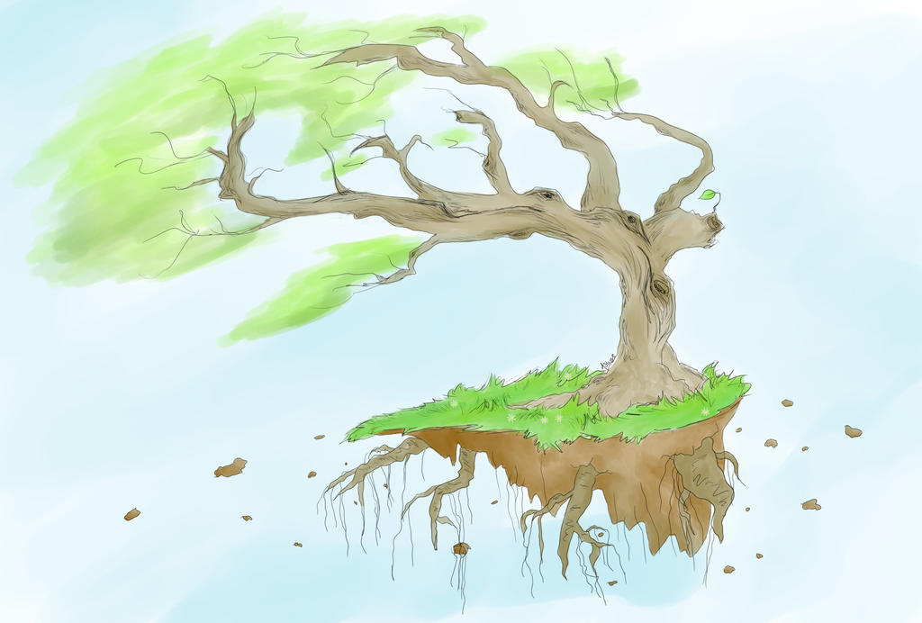 Tree Floating Item Floating Tree by Ady-dino on DeviantArt