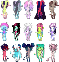 Mixed Species Adopts || open