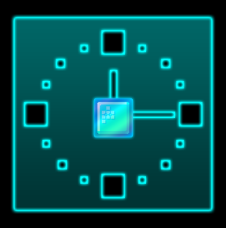 Light-Blue Time Aidbid