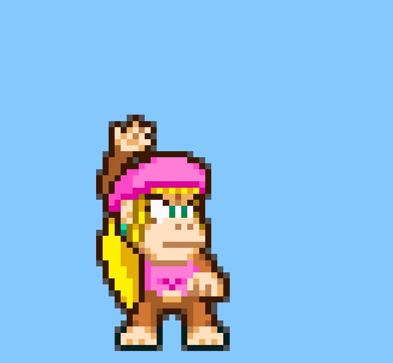 Dixie Kong Combo Attacks