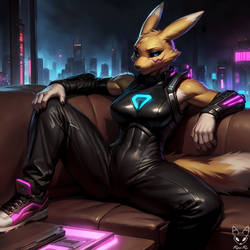 Renamon - Cyberpunk Legend