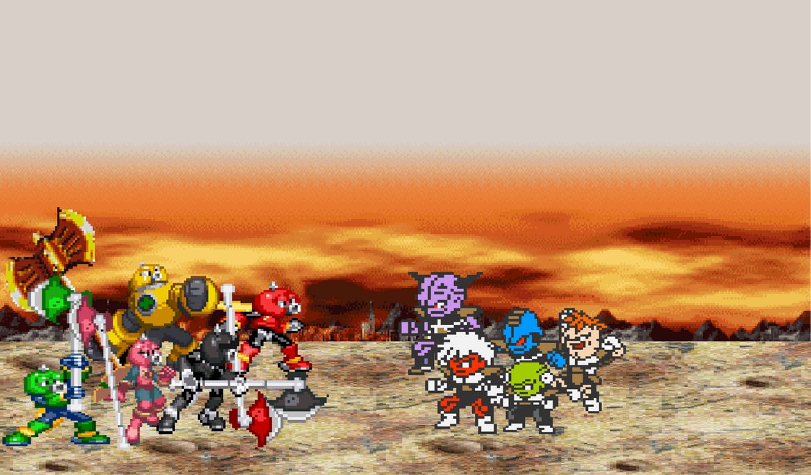 Axem Rangers X VS Ginyu Force by DrizzlyScroll1996 on DeviantArt