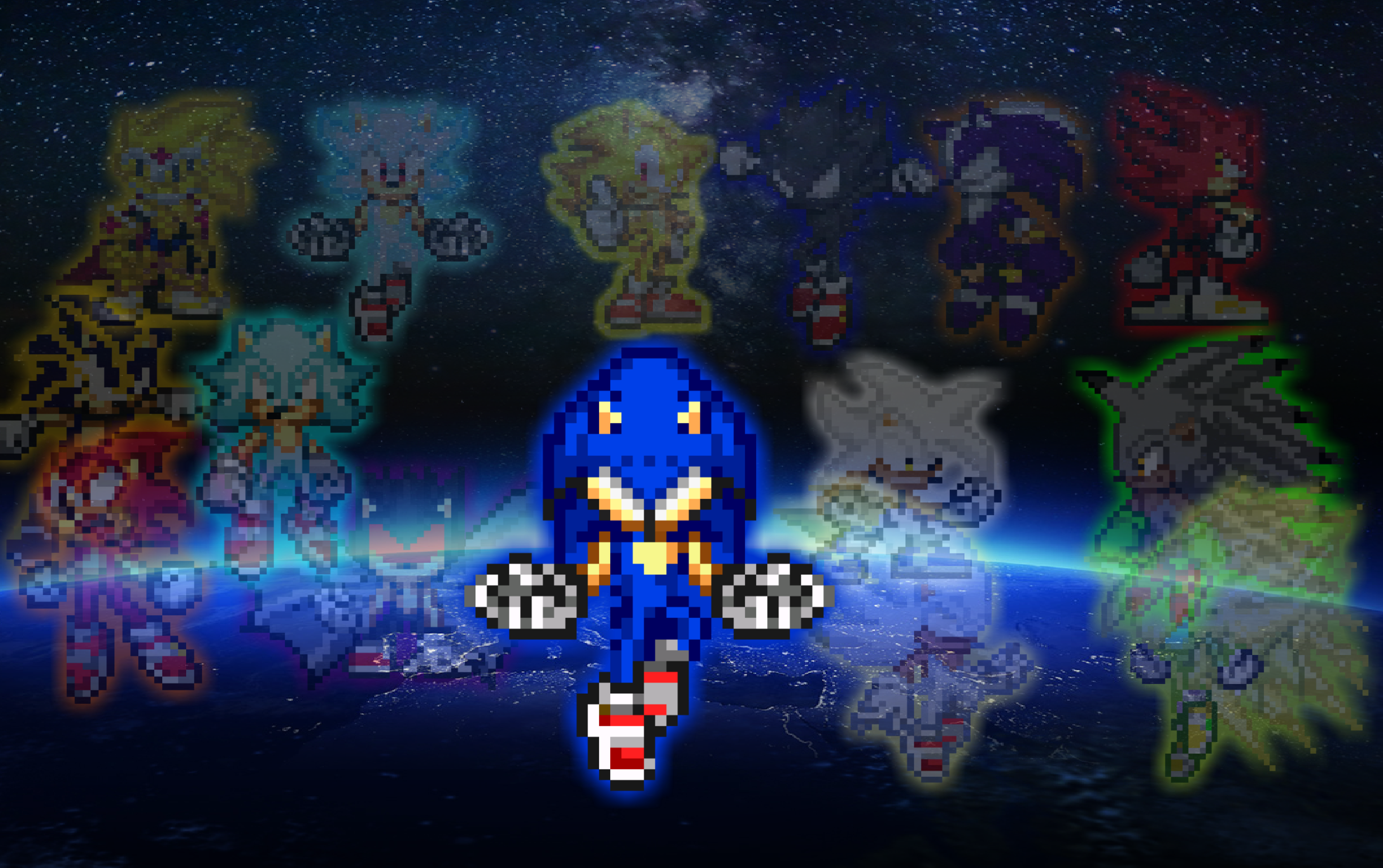 Sonic's Evolution of Forms.