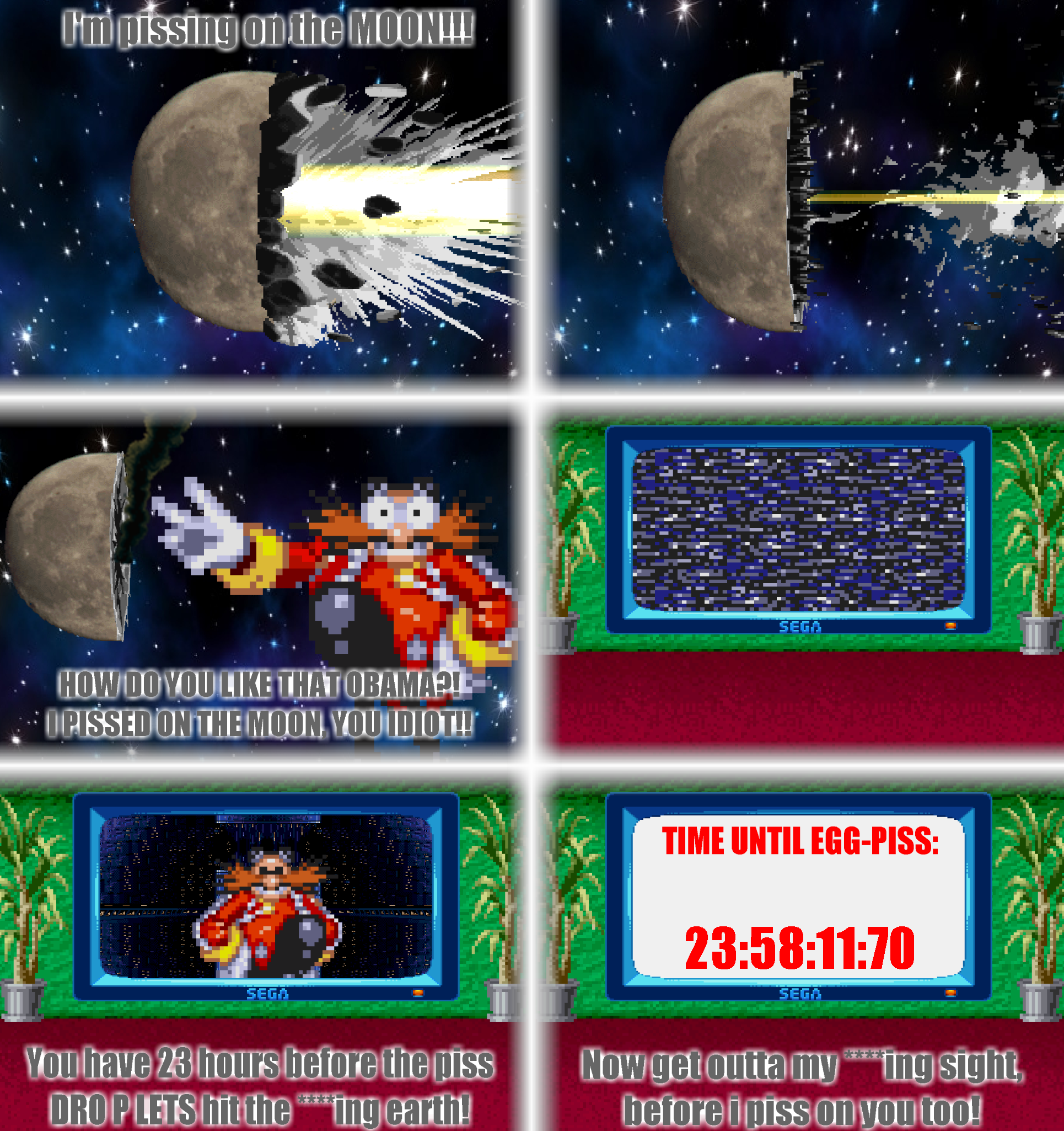 Eggman Pisses On The Moon Finale By Drizzlyscroll1996 On Deviantart Eggman Pisses On The Moon Finale By Drizzlyscroll1996 On Deviantart