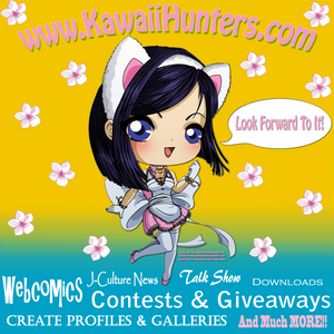 Kawaii Hunters Flyer Design