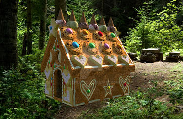Gingerbread House Model