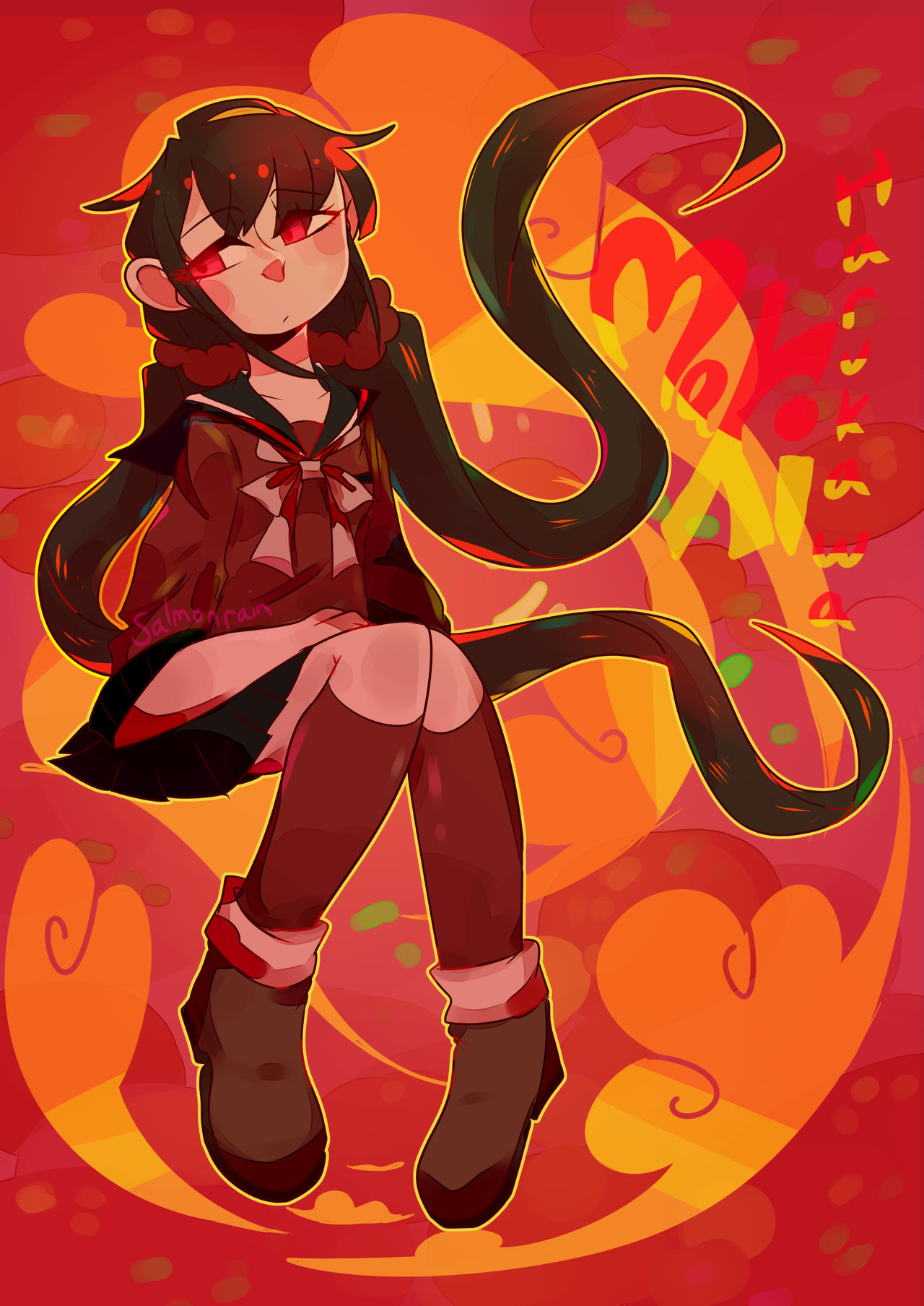 Maki Harukawa by Salmonrain on DeviantArt