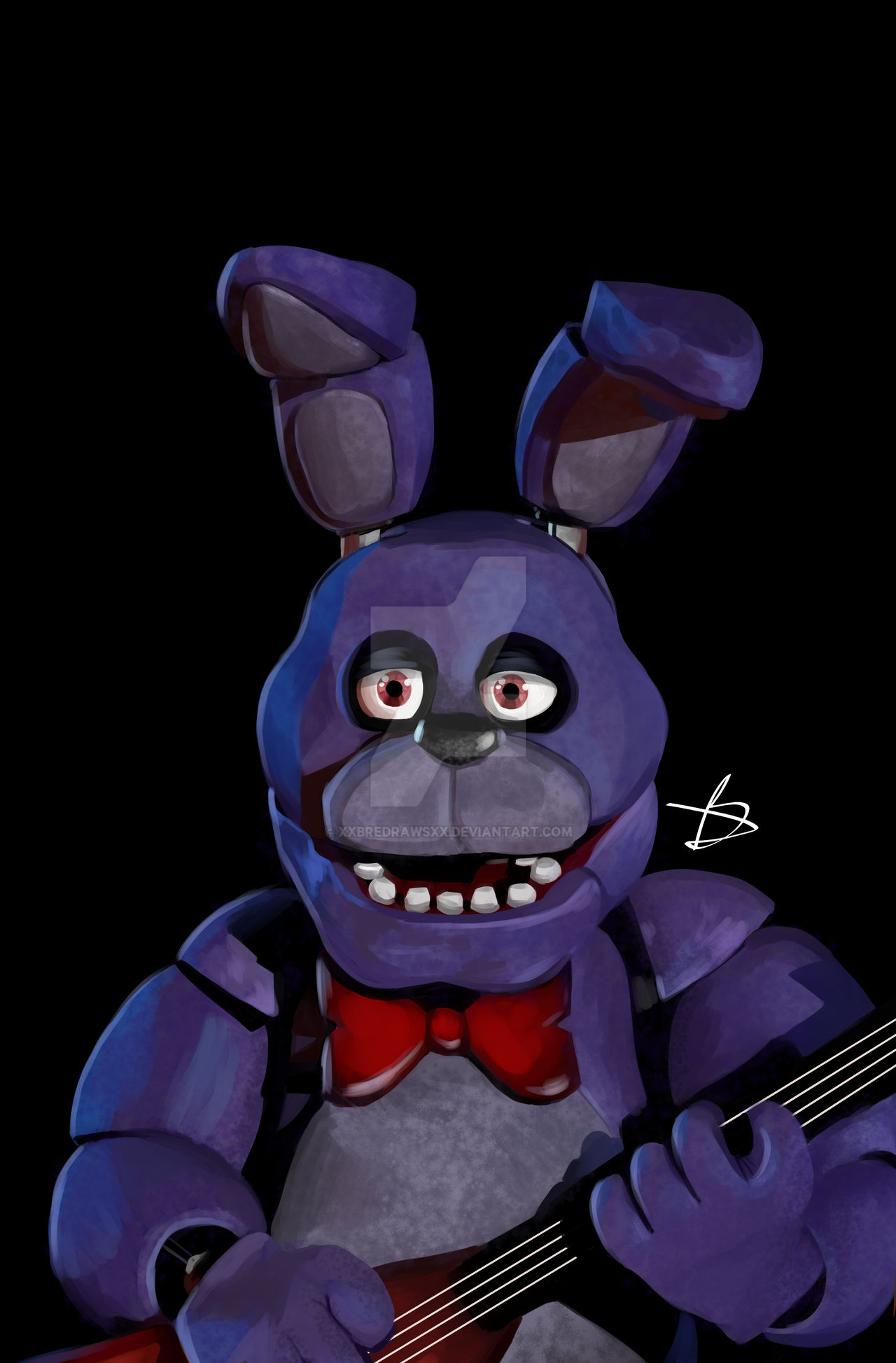Bonni Rabbit Bonnie The Bunny (Fanart) by XxBreDrawsxX on DeviantArt