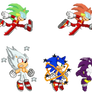 All Sonic's super forms