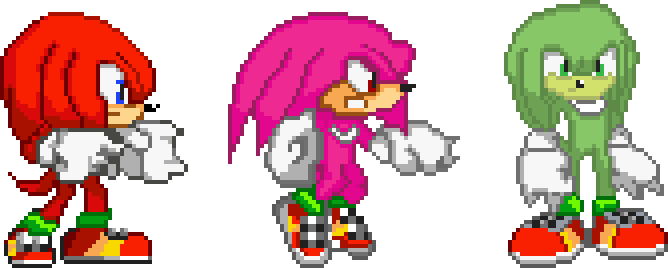 Kuckles Form knuckles's Supers Forms by lukethefoxen on DeviantArt