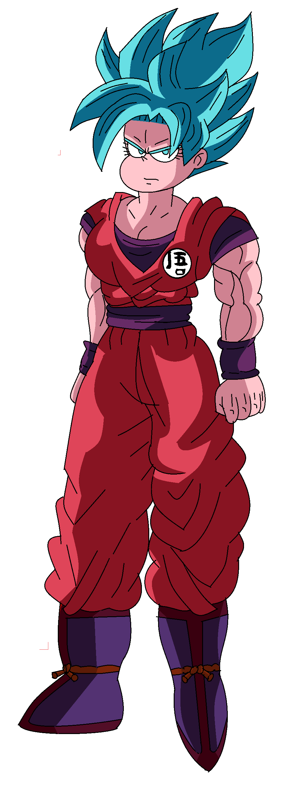 Jubai Kaioken #dragonball #dragonballsuper #ssjblue #kaioken