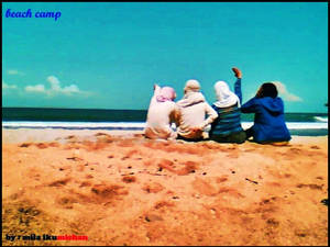 beach camp