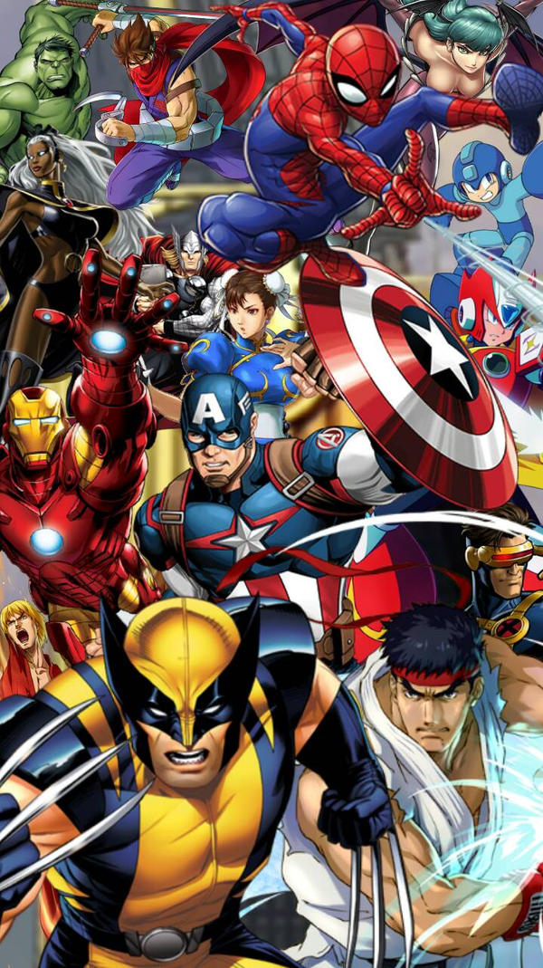 Marvel vs. Capcom by WB51417 on DeviantArt