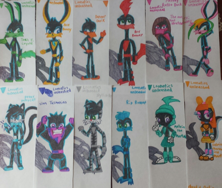 Loonatics Unleashed Team By DisneyfanGirly On DeviantArt loonatics-unleashed-team-by-disneyfangirly-on-deviantart