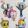 5 playable Cuphead characters