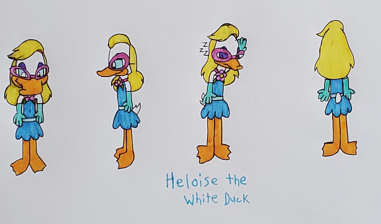 Heloise the duck sketches by DisneyfanGirly on DeviantArt