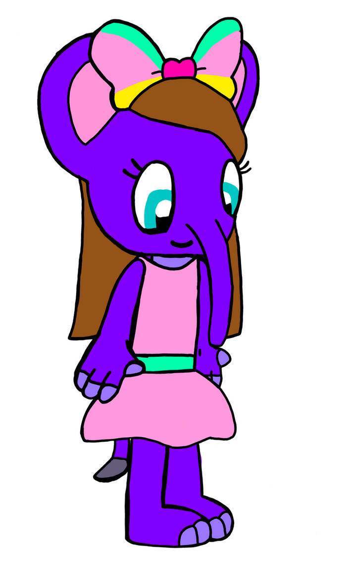 Mlp Elephant Deviantart Redrew Ella elephant by DisneyfanGirly on DeviantArt