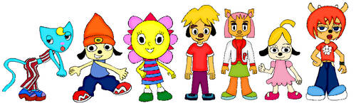 Parappa cast