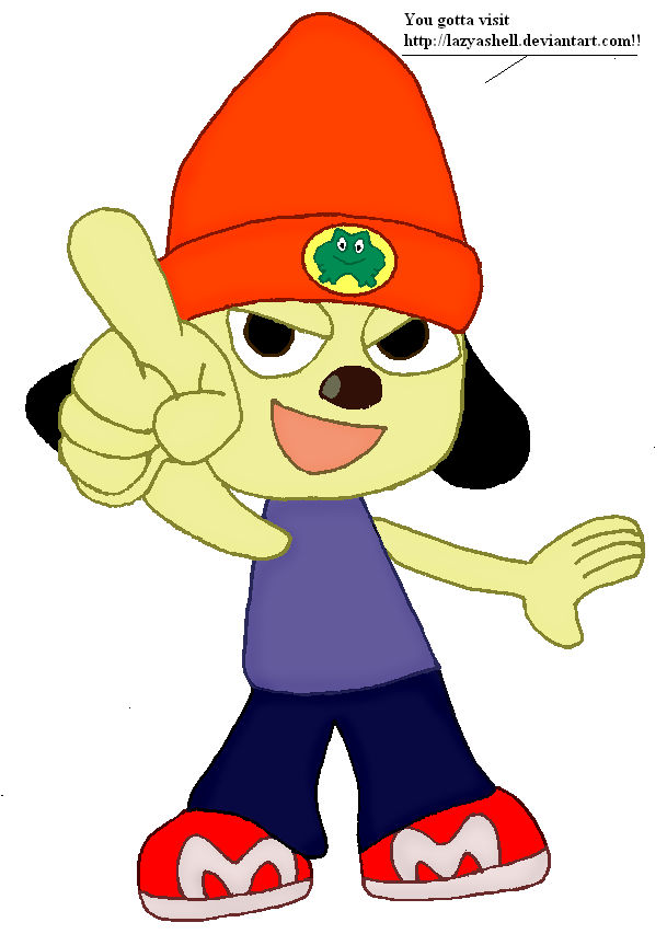 Inverted Color Parappa Parappa says colors by yumifan on DeviantArt
