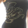 Octopus-Hand Painted Cottn Tank-Inisex