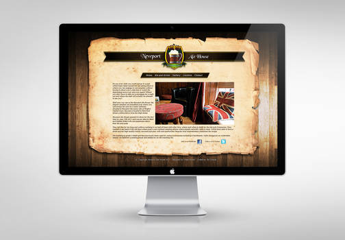 Newport Ale House website