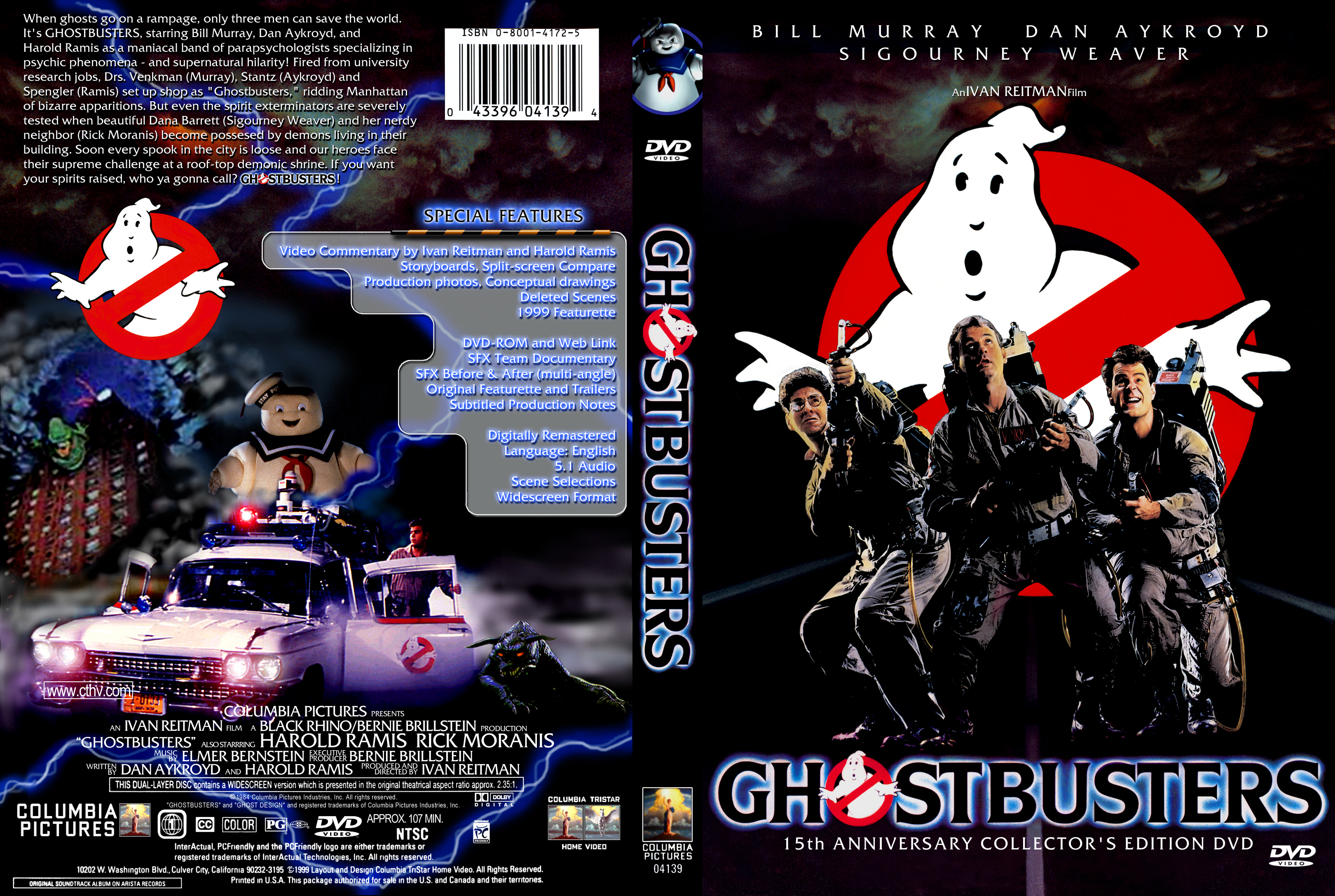 Ghostbusters DVD Cover A