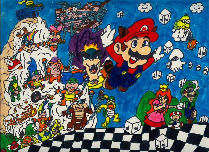 Super Mario Bros. 3 Poster By Yoshiokun13 On Deviantart