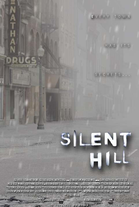 Silent Hill Poster Vandalismus