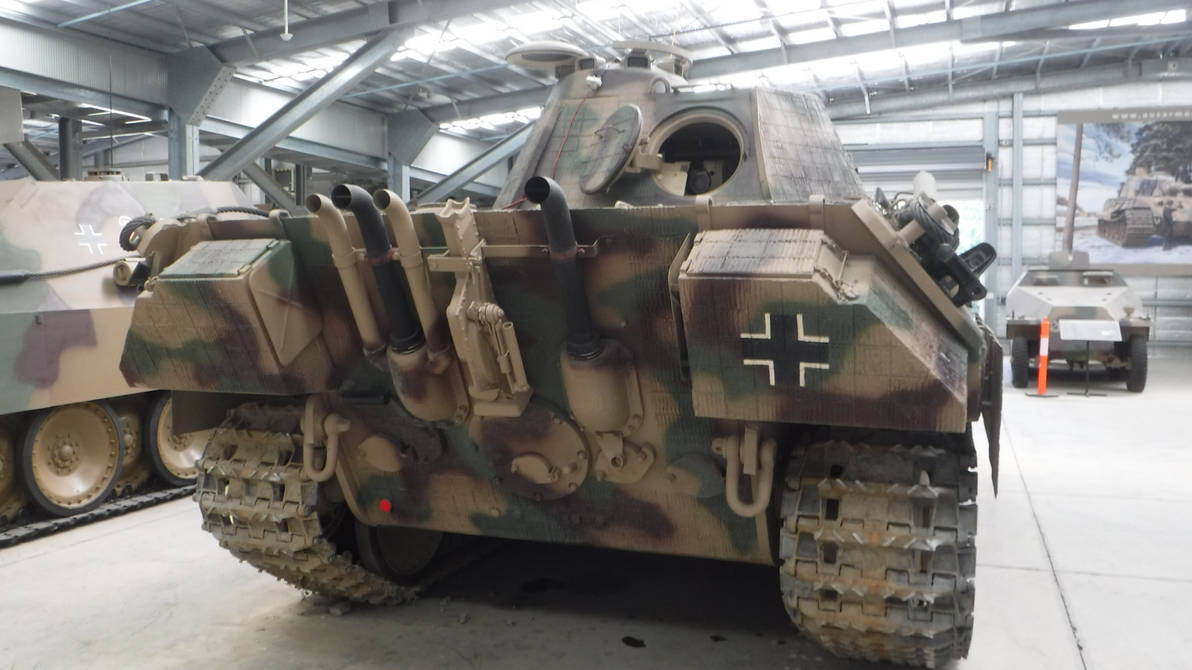 Military Tank Rear Panther Ausf A Medium Tank (Rear) by Dronzer19 on DeviantArt