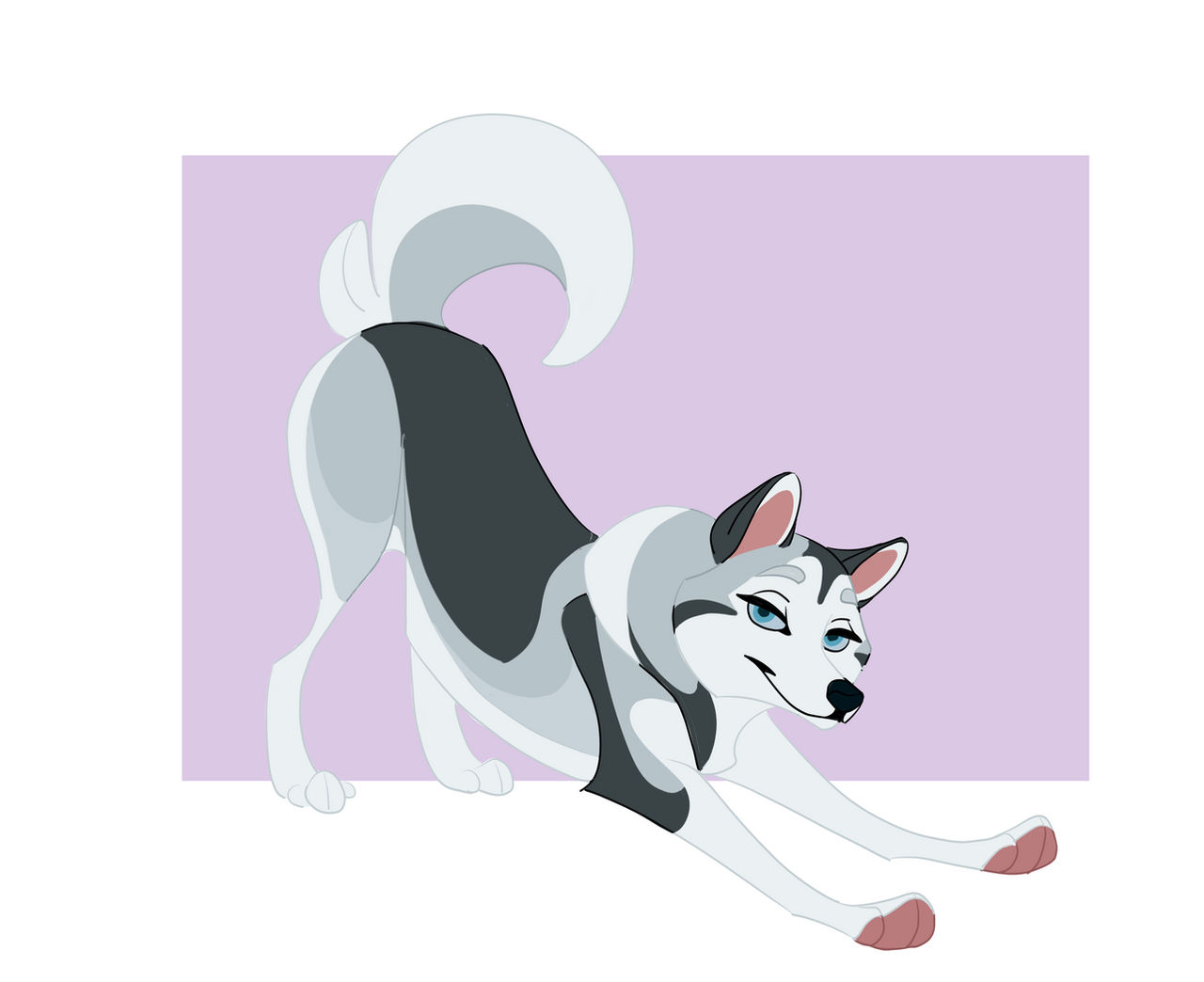 Husky Deviantart Husky Day 14 by LisianthusTenebris on DeviantArt