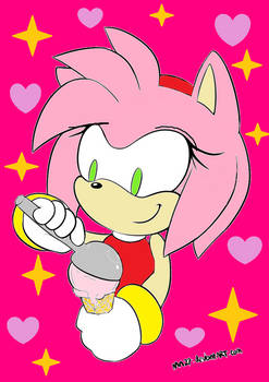 amy and ice cream