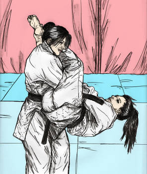 Barda And Diana, Friendly Judo Contest 010