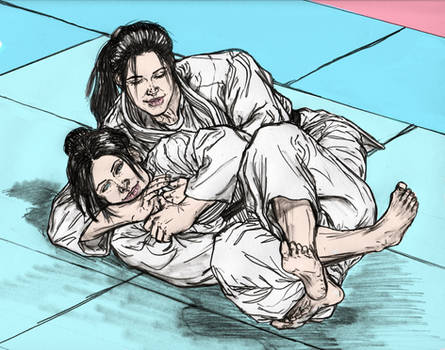 Barda And Diana, Friendly Judo Contest 012